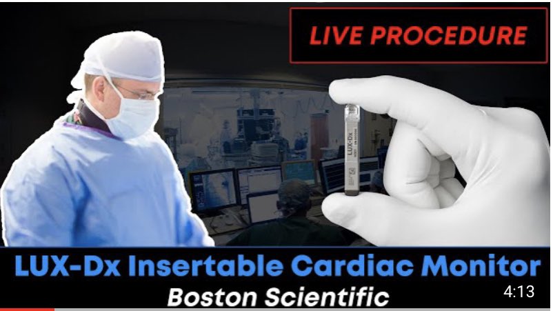 JamesKnellerMD's tweet photo. Thanks to our local team @BSCCardiology for helping create a helpful tool for @epeeps and #ep_fellow #ep_fellows . #Lux-Dx is a wonder new technology that are patients appreciate. Easy to implant #ASC or office setting. This was fun! #afib #ablation
https://t.co/Eek7ZFcaSu https://t.co/f3dnlcUQyc