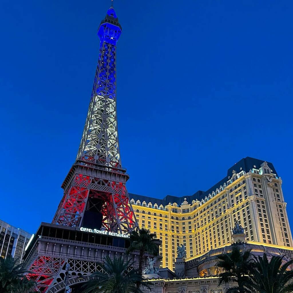 Paris hotel in Las Vegas.