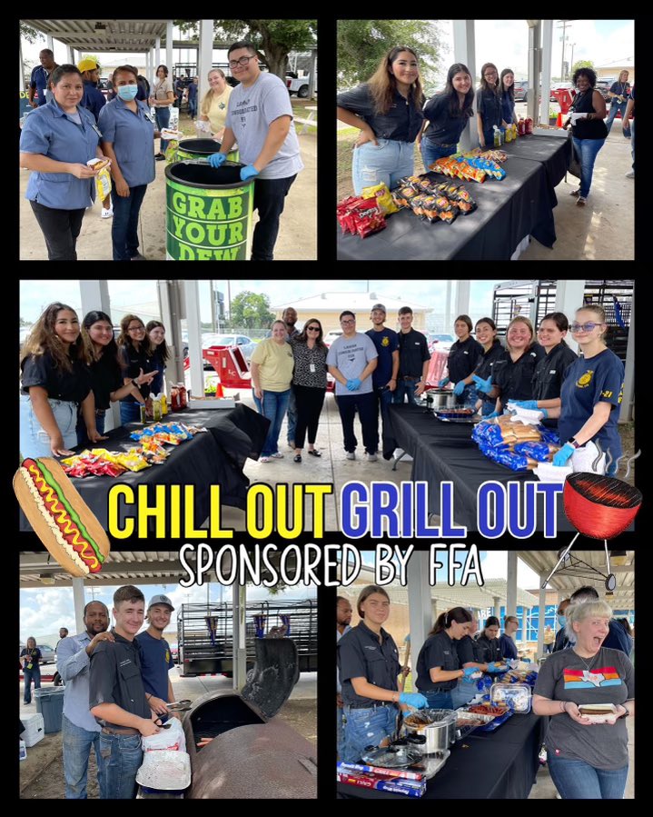 We had a chili dog cookout for our amazing faculty, thank y’all for coming out and supporting us!