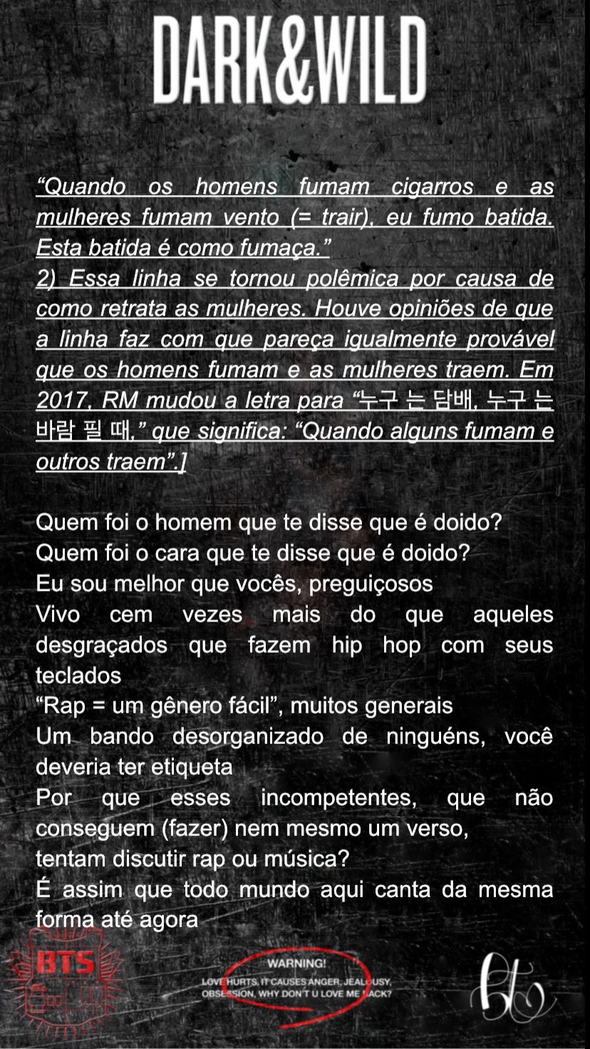 Bts Traducoes Traducao De Bts Cypher Pt 3 Killer Feat Supreme Boi Do Dark Amp Wild 1 4 Bts Twt T Co Vwa9d28jxo Twitter