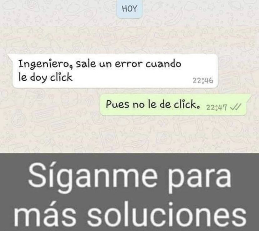 Marianvilla's tweet photo. Simple: don’t click 😅 https://t.co/EZh4wpJ6HF