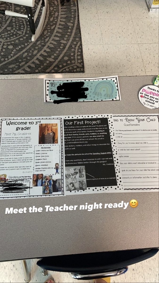 MsCrabtreesCrew's tweet photo. Meet the teacher night was a success! Can’t wait to welcome back the best 3rd graders to the best school in Independce 💙💛#THbentonproud #isdstrong #thirdgradeteam #BacktoSchool2021 #isdthird https://t.co/l3SjNgxrsg