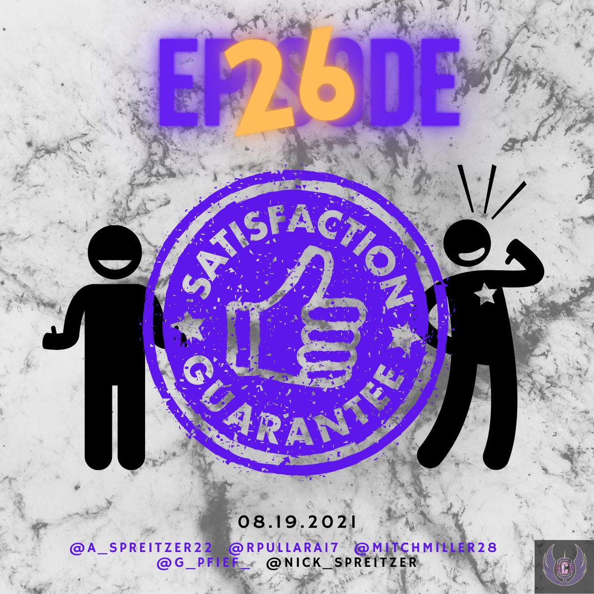 TheCouncilPod7's tweet photo. Just dropped EPISODE 26!! In this episode, we sit down and talk about the most satisfying sounds, feelings, and sights we can think of. We promise you’re gonna leave this one feeling real satisfied 😌😂 https://t.co/7hJt5dLiGC