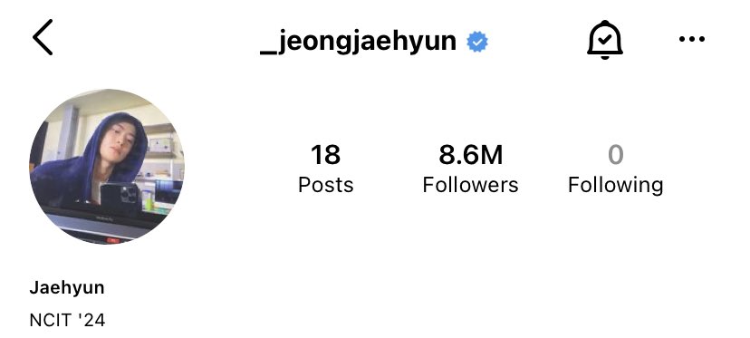 SM_NCT_BACKUP's tweet photo. [INFO] 210820 #JAEHYUN changed his icon and bio on Instagram 

BIO:
“NCIT ‘24”

#NCT #NCT127 
https://t.co/Y8FrQW2rY2 https://t.co/CblEjiNV2O