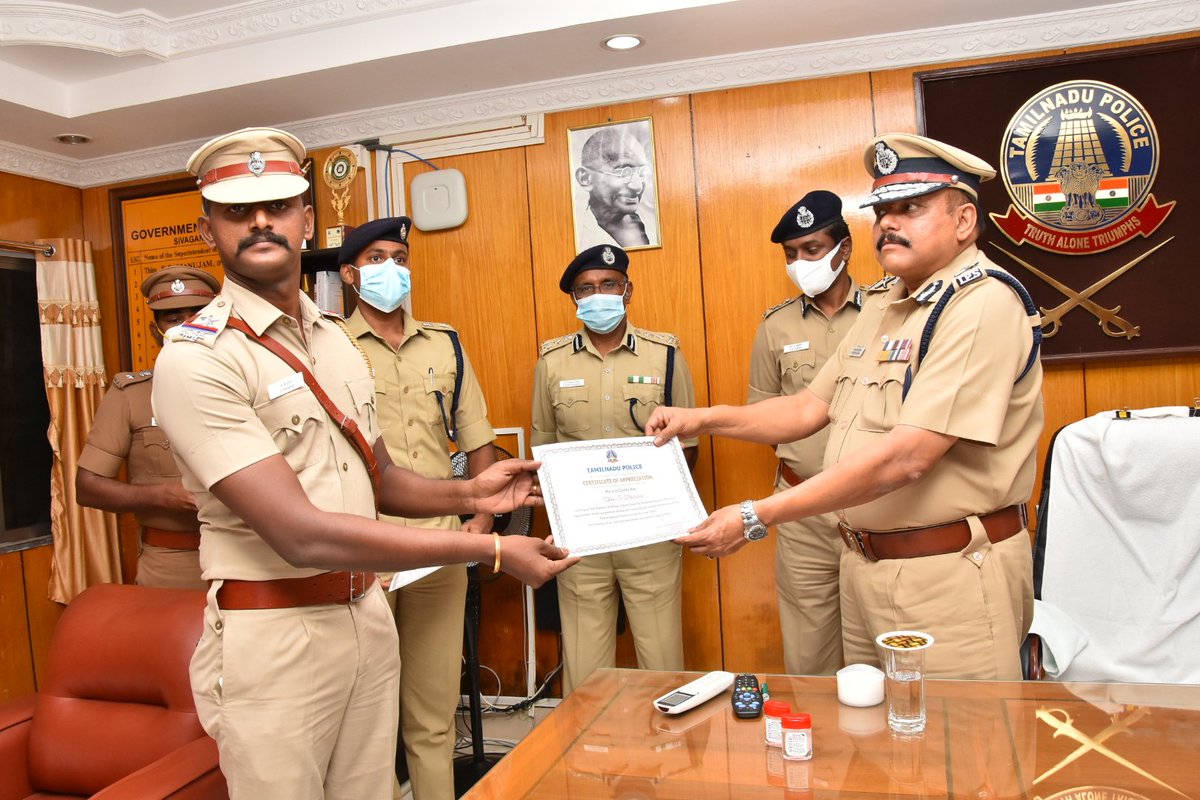 Dhebakar1's tweet photo. Very Happy to receive  appreciation certificate from ADGP L&amp;O Sir.👮‍♂️ https://t.co/KeuvDFVWPz