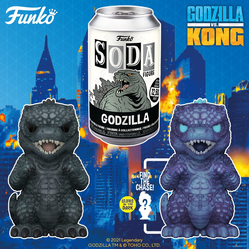 RT and follow <a href="/OriginalFunko/">Funko</a> for the chance to WIN a Godzilla Funko Soda! Maybe you might get a Chase! #FunkoSODA #Funko #FunkoGiveaway #Godzilla