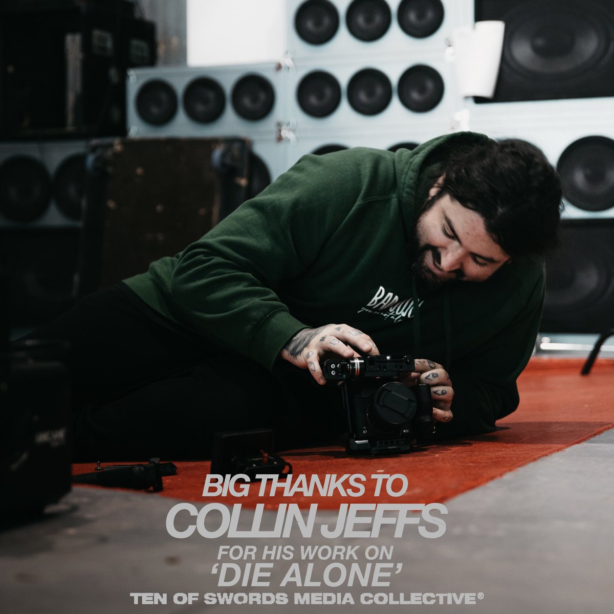 Die Alone - added to @rageABC 🤯 
Massive thank you to Colin Jeffs of Ten Swords Media for your work on the video.