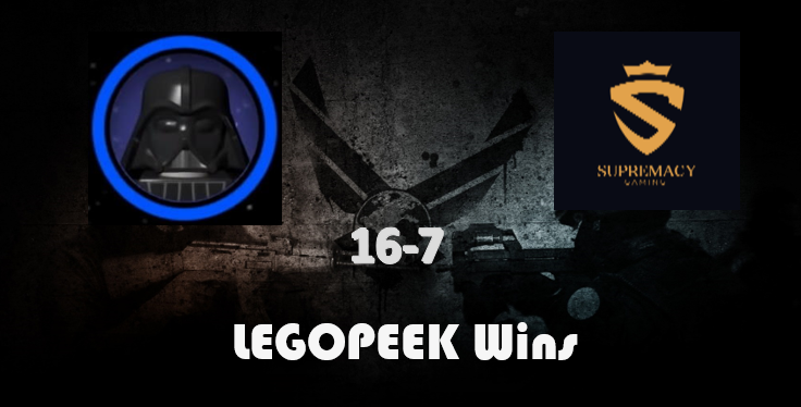 LegoPeek's tweet photo. WE GOT OUR FIRST W LETS GOOOOOOOOOO!!!! GG SUPREMACY!!!!! https://t.co/YGMYEw3i8g