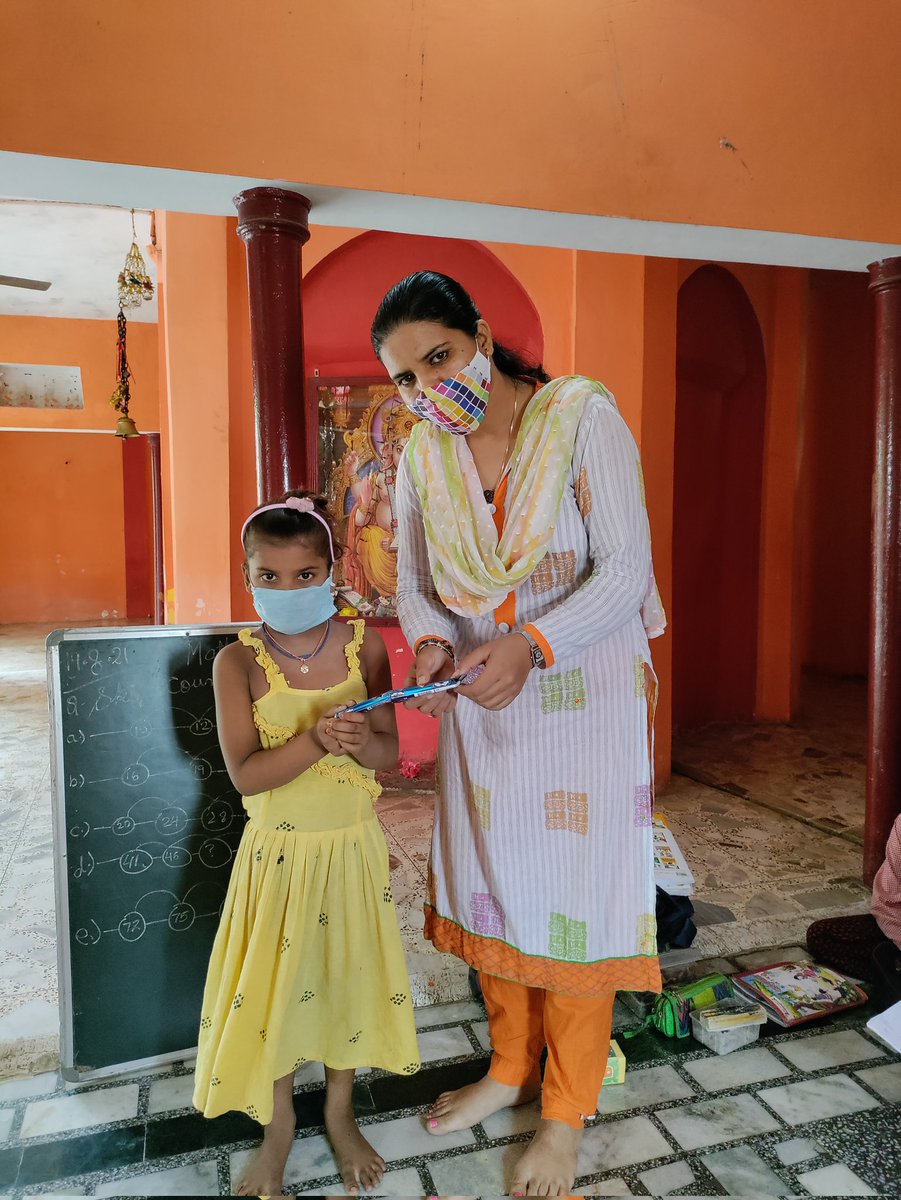 NvNamrata's tweet photo. #Mohalla_Pathshala 19.8.21@ village Unasi,Bareilly
Morning Assembly,Yoga Session, Teaching with TLMs, Birthday Celebration
#Mission_Prerna
#Unstoppable_learning
#community_support #stern_circumstances
#youth_in_action
@Dm_Gorakhpur @secretaryeduup @UPGovt @SarvendraEdu @SIETUP https://t.co/r02cynDd8y