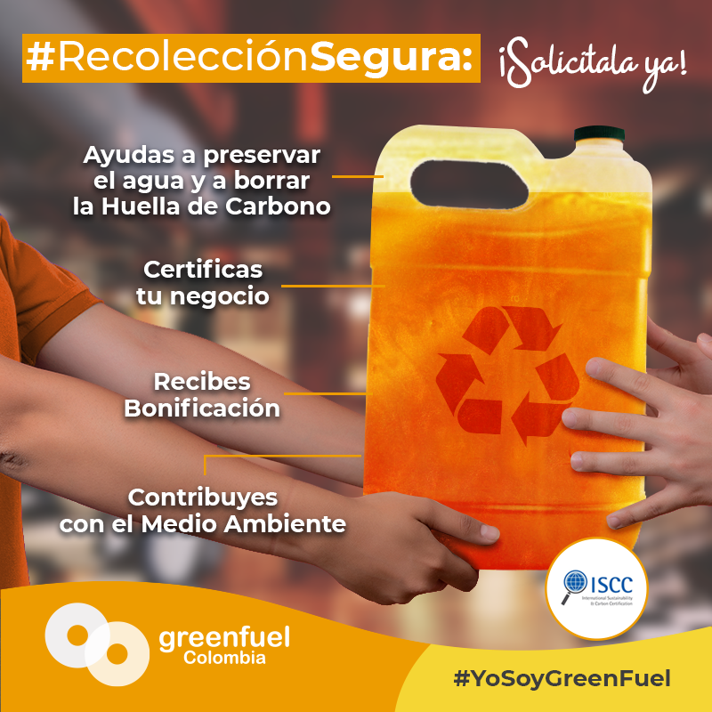 Greenfuel_Col's tweet photo. La recolección de 🟠#AVU (Aceite Vegetal Usado) tiene como destinatarios a todo tipo de clientes: pequeños, medianos y grandes gastronómicos e industriales.♻️

💯Solicita tu Recolección Para tu #Hotel, #Restaurante o #Establecimiento aquí: 
https://t.co/9YFib3Pvqd

#Bogota #avu https://t.co/m5evbvjI6w