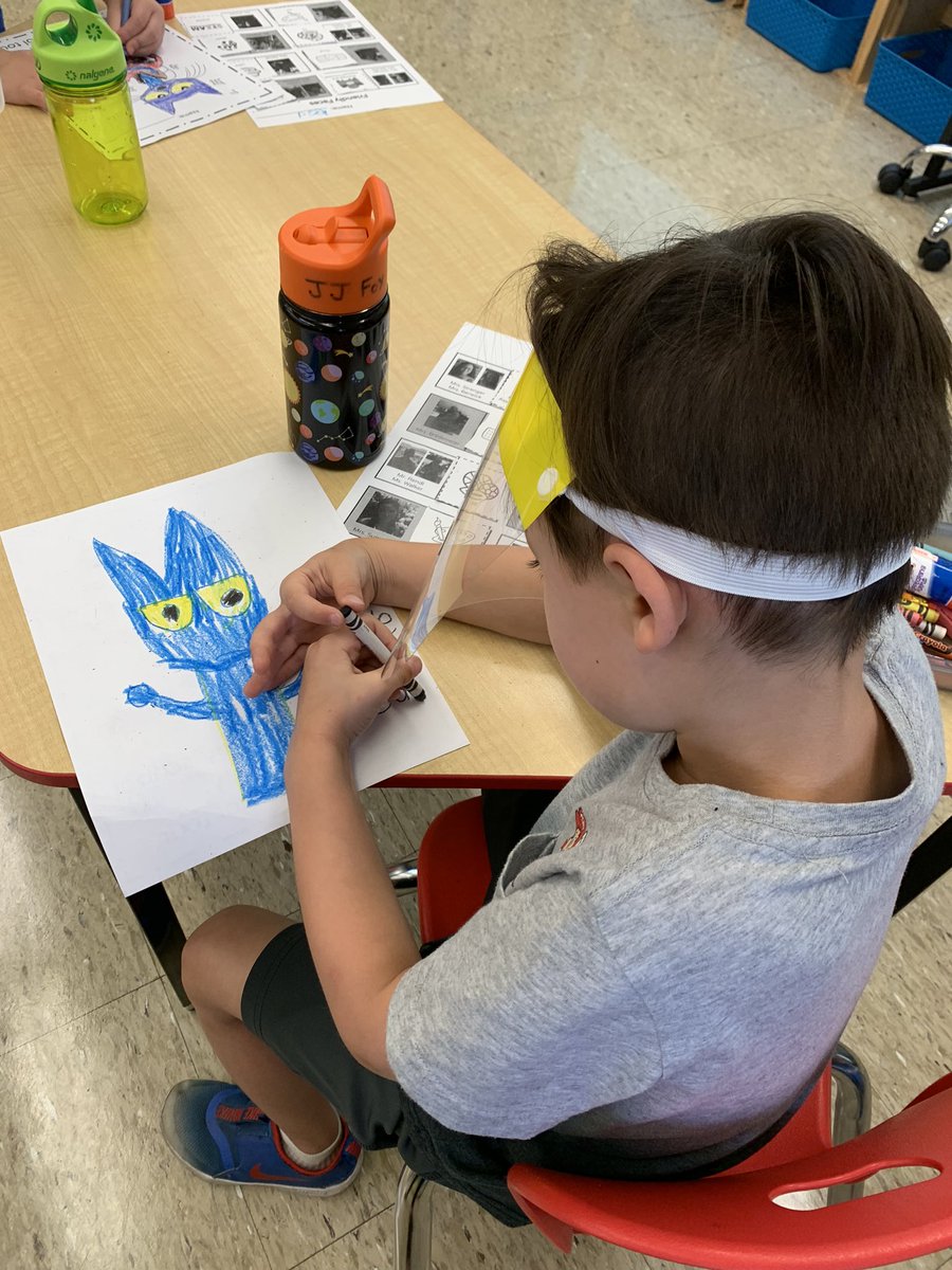 Today Pete the Cat helped us go on a tour of <a href="/109Walden/">Walden Elem School</a>. We didn’t end up finding him, but did we cry? Goodness, no! We kept walking along, singing our song! #wal109 #engage109 <a href="/katie__bandy/">Katie Bandy</a>