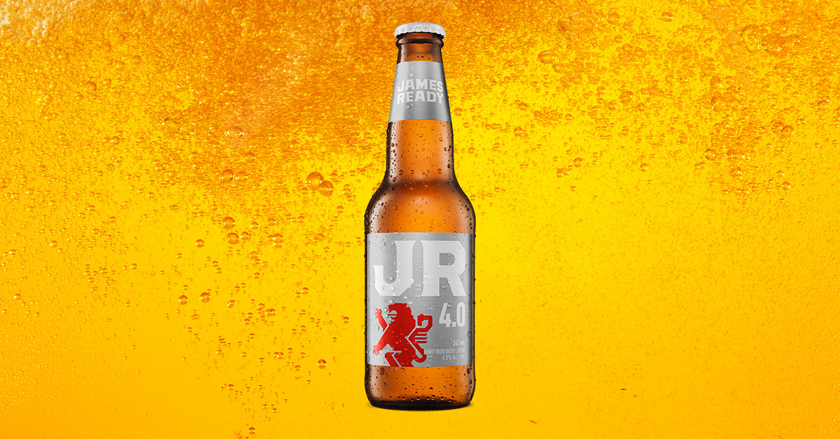 James Ready 4.0. So light and refreshing, it’s like drinking a cool breeze on a patio. Or the dock. Or wherever you feel like drinking a clean, crisp, easygoing beer with your bestest friendses.

#JamesReadyBeer #CanadianBeer #BeerDrinker #Beer