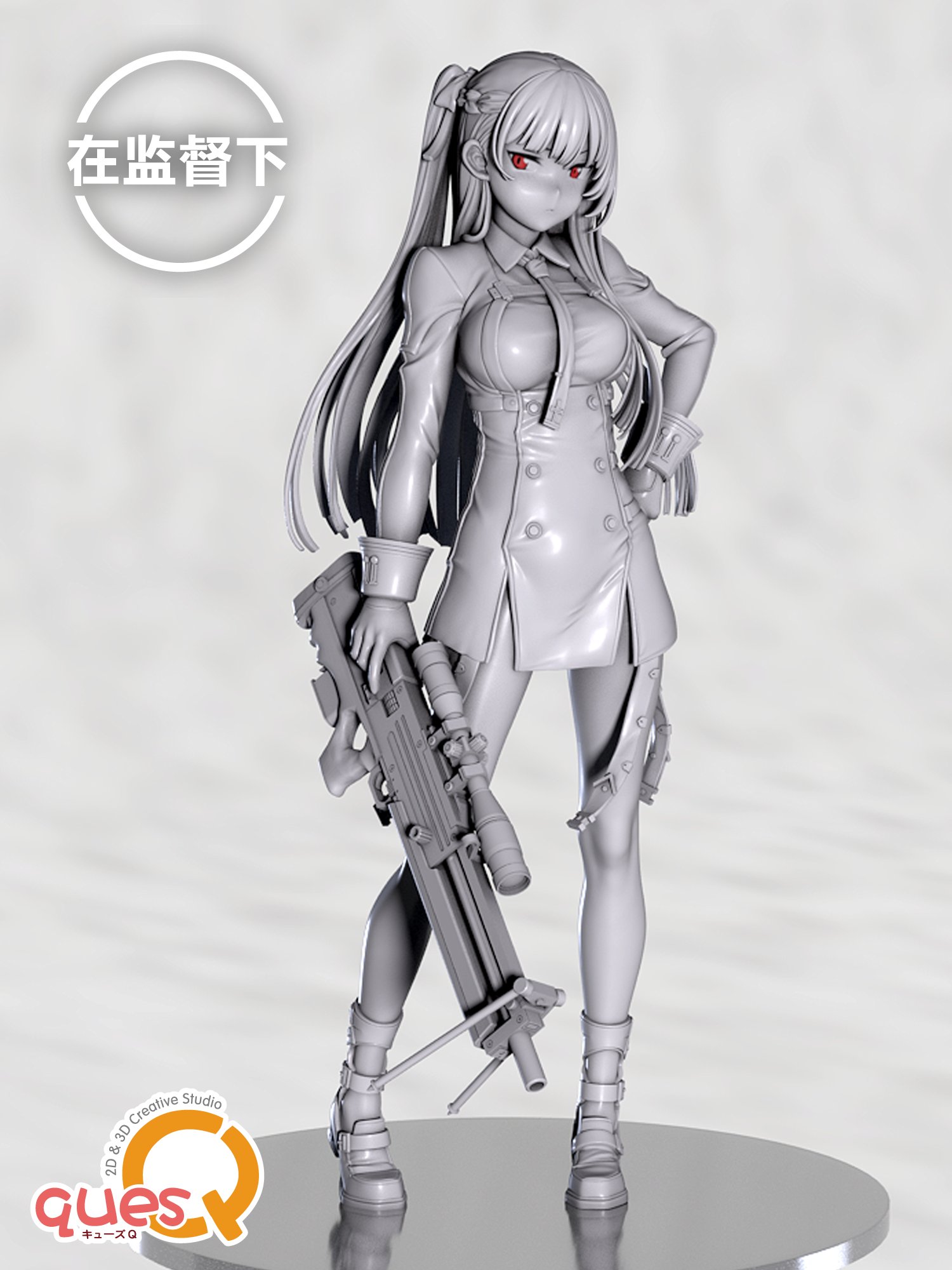 ドールズフロントライン WA2000 キューズQ quesQ 少女前線 ドルフロ ドールズフロントライン WA2000│キューズQ 2D & 3D Creative Studio