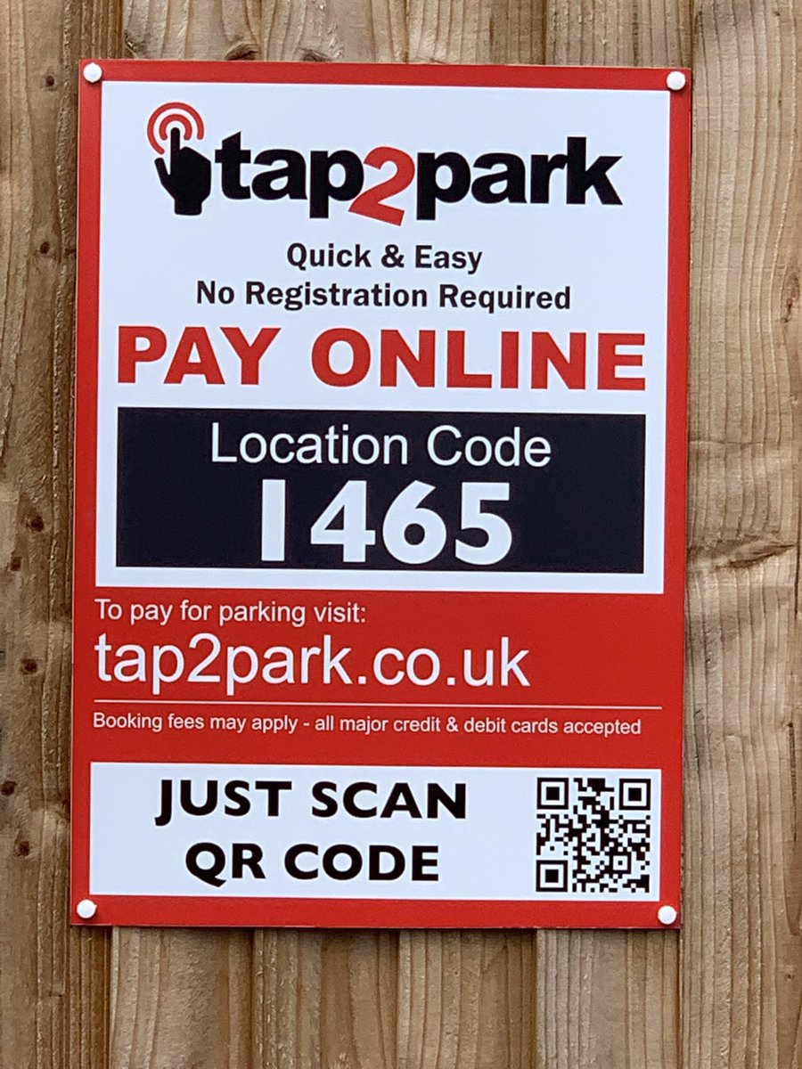 Mallard214's tweet photo. Good morning. New #tap2park signs in the car park with QR codes. Just use your phone camera and you will be prompted to go to the payment page. Very quick and convenient. #Mallard2 #doncasterisgreat #parkingdoncaster #QRCode #shoppingdoncaster #travelbytrain #CarParking https://t.co/L4BVjoUMAm