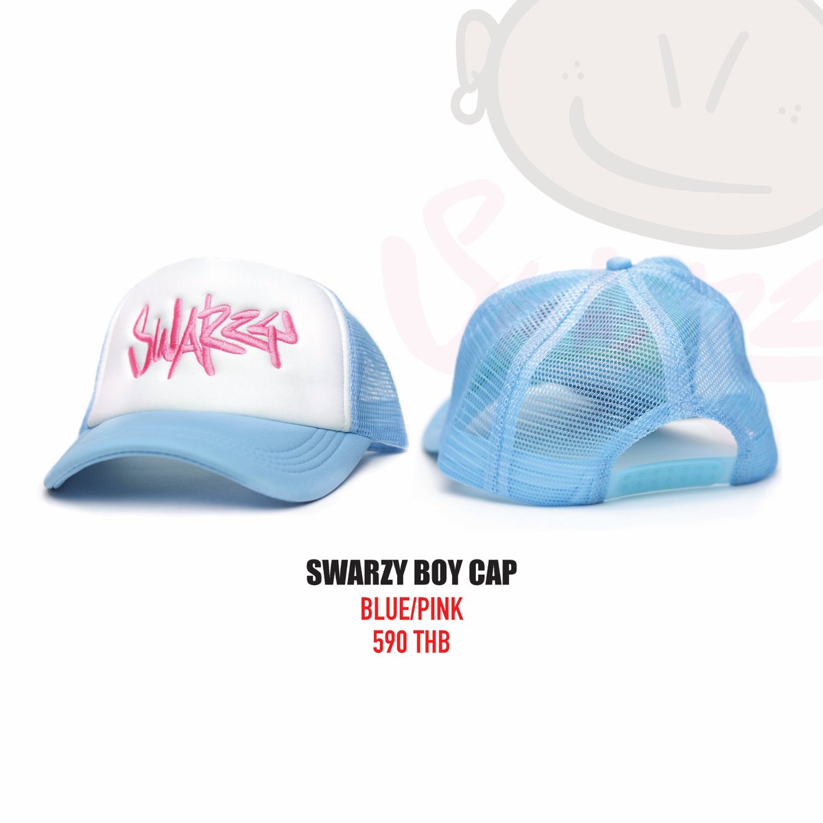 SwarzyBrand's tweet photo. SWARZY BOY CAP
Color : BLACK/RED
  BLUE/WHITE 
SIZE : SNAP BACK
PRICE : 590 THB 
EMS : 50 THB 
#swarzy #swarzybrand #thaistreetwear #streetwear #review #soul4street #thaisneakershead #sale #shoppingbag #sneakthestreet #streetstyle #streetfashion #lookbookbkk #lookbookthailand https://t.co/9ApJ3HsARE
