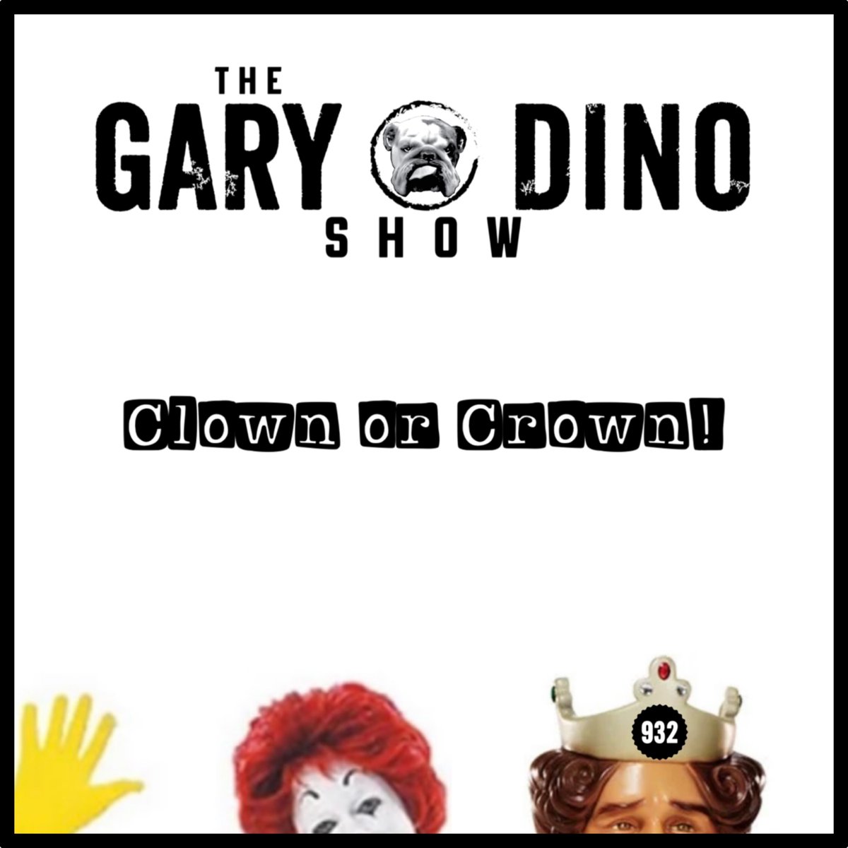 garyanddino's tweet photo. The Gary and Dino Show #932 - Clown or Crown!
DOWNLOAD & LISTEN: https://t.co/gOt6fSk9fn
DETAILS: https://t.co/qNAlwUizVR
#podcast #podcasting #DBS #3rdMan https://t.co/VrT7egcWGg