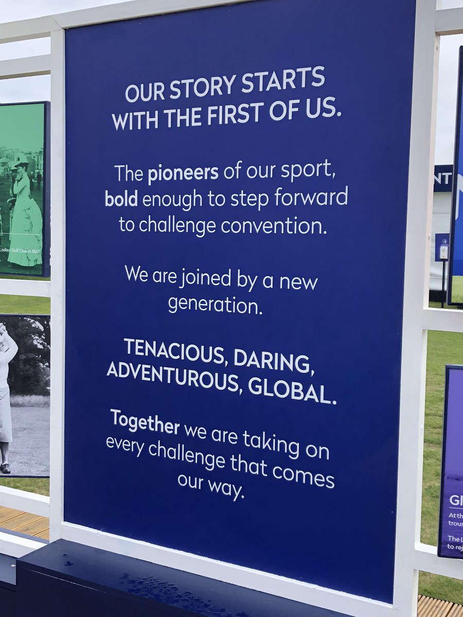 GirlsInGolf's tweet photo. The Changing Face of Golf @AIGWomensOpen #AIGWO #rainbowlaces β³οΈπβ€οΈ #girlsingolf #PrideinGolf #inclusivegolf #golfhistory #girlsingolfsociety #WhyIGolf #FOREeveryone https://t.co/AljbtaBozL