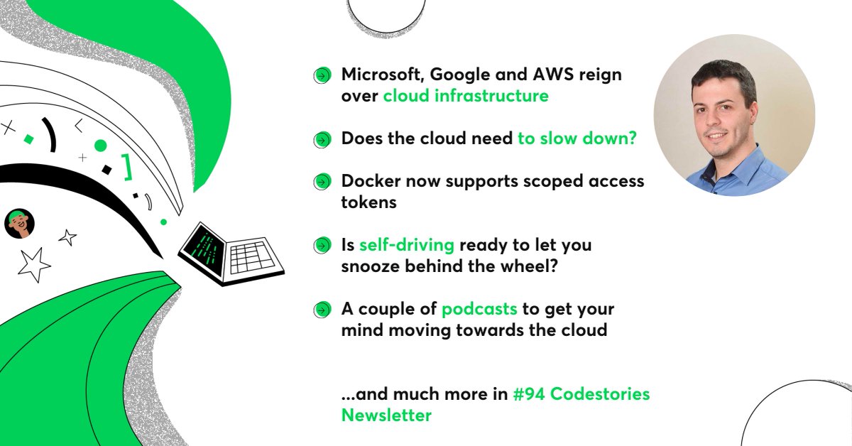 netguru's tweet image. We’re heading up to the ☁️ for this edition of Codestories! It’s packed with tips and news from the world of AWS, Azure, Google Cloud and more. ⬇️
Subscribe to #Codestories bi-weekly #newsletter: hubs.ly/H0VGn940
#technews #cloud #aws #googlecloud #azure
