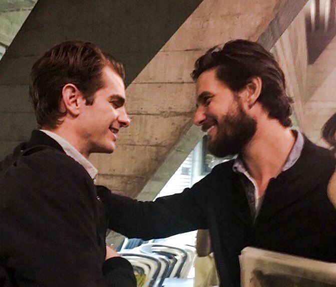 Happy birthday ben barnes and andrew garfield my two fave middle aged men 