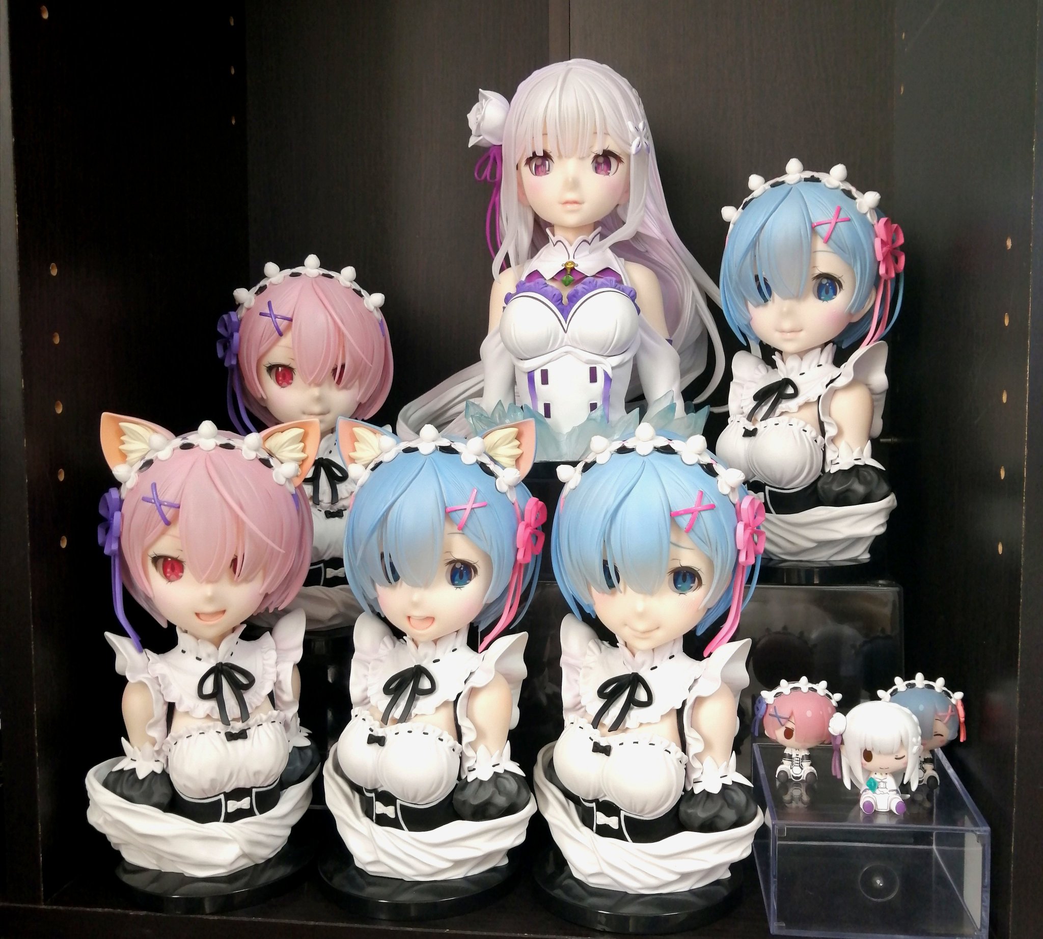 chaos リゼロ ChaosTCG/Re:Zero 1.00]有能な青髪のメイド「レム」 RZ-008R R