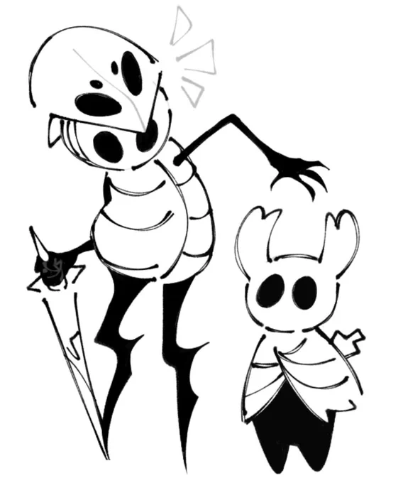 sneaking up on gramps #hollowknight 