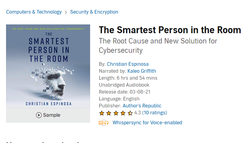 Ironracer's tweet photo. Kaleo Griffith narrated my book. He's excellent. He also narrated Trump: The Art of the Deal and Tools of Titans (Tim Ferris). Check out a sample on audible.

https://t.co/JJKxoZwTqO https://t.co/6lESAN4fuY