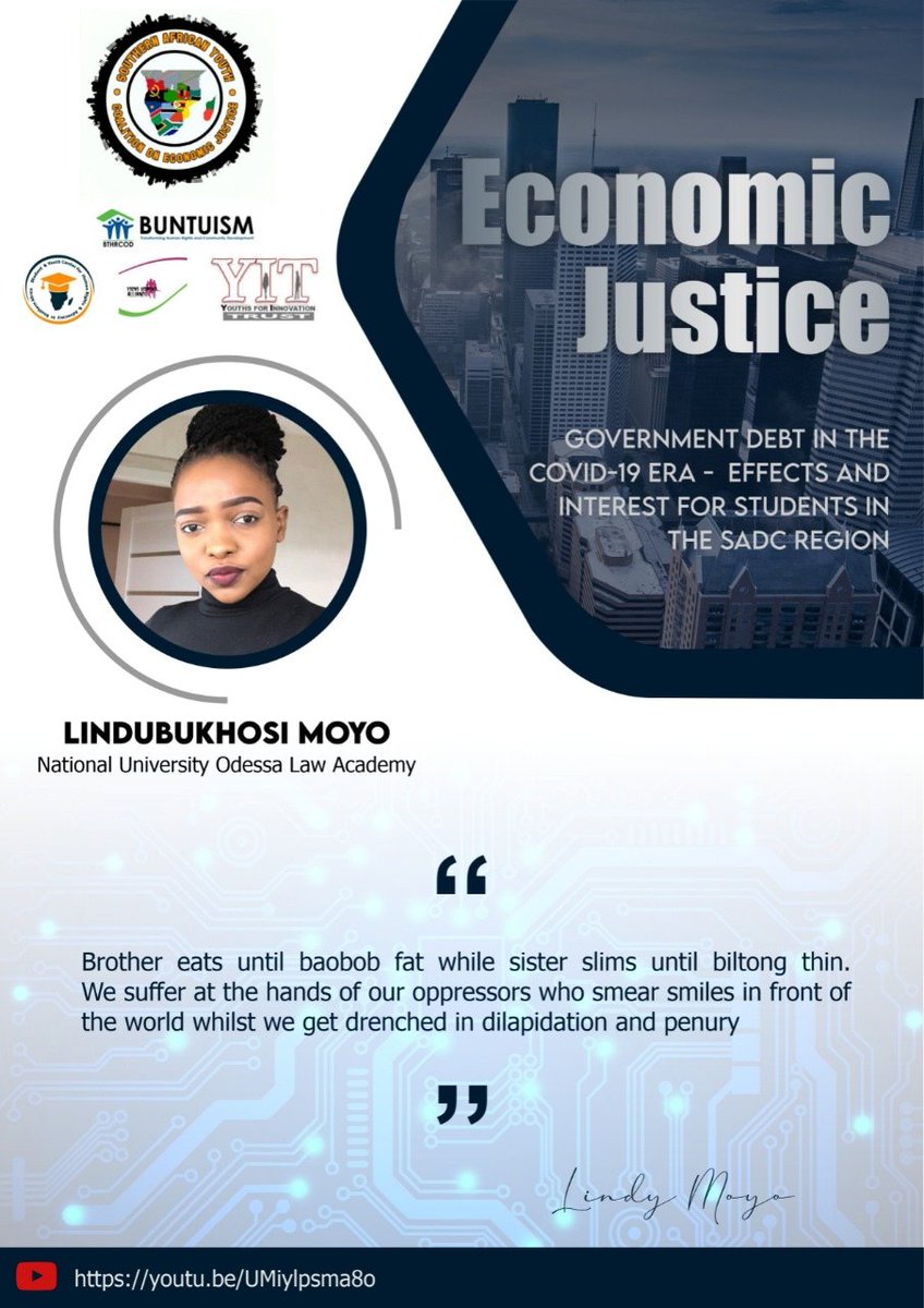 Young people behind #EconomicJustice <a href="/AFRODAD2011/">AFRODAD</a> <a href="/ZIMCODD1/">ZIMCODD</a> <a href="/FightInequality/">#FightInequality</a> <a href="/ActionAidZim/">ActionAid Zimbabwe</a> @SAYoF_SADC <a href="/NEDemocracy/">NEDemocracy</a> <a href="/ThinkDemocracy/">Forum @ NED</a> <a href="/youthforinnov/">YIT</a> <a href="/StudentYouthCe1/">Student & Youth Centre for Human Rights & Advocacy</a>