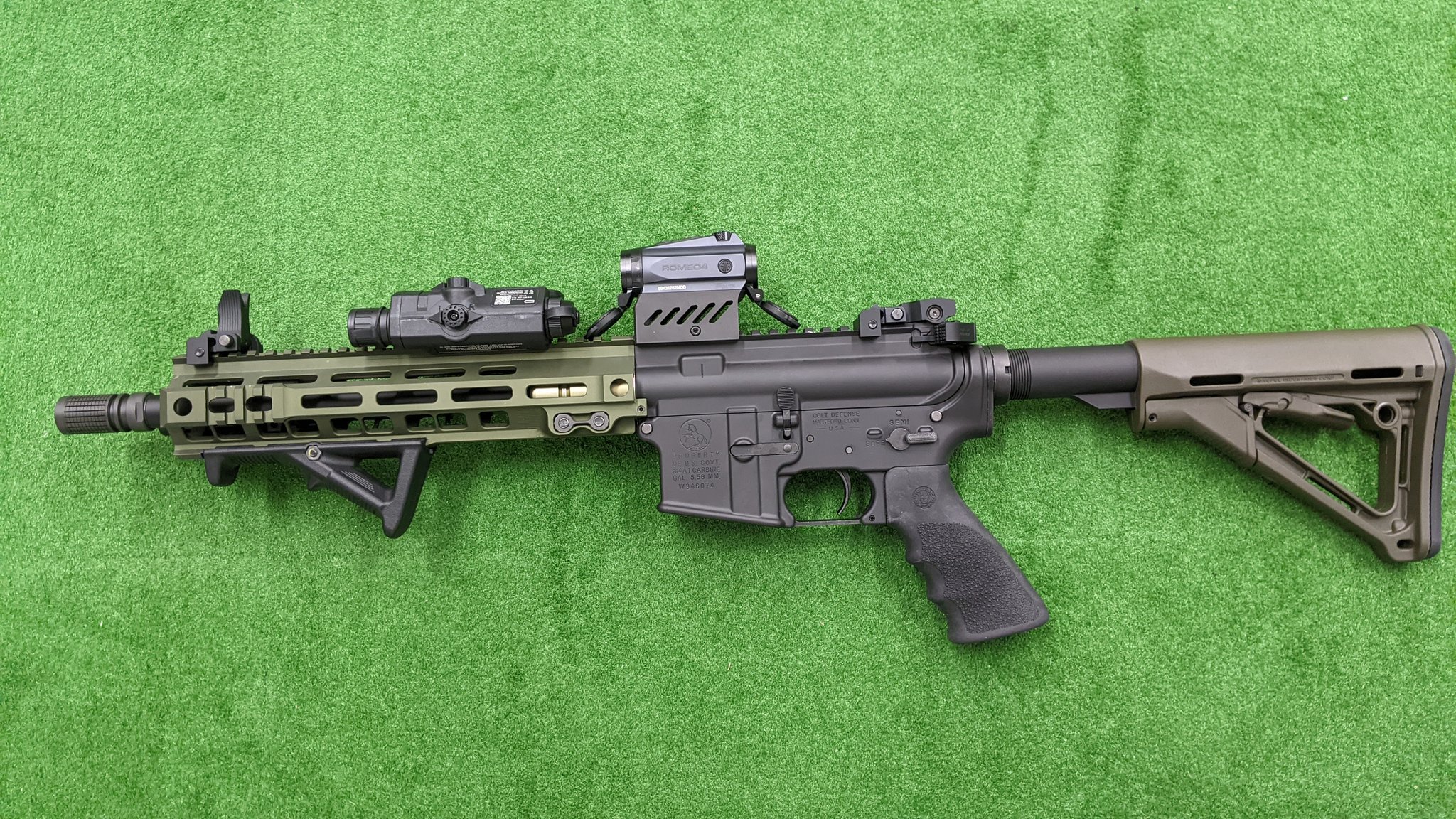 東京マルイ GBB MWS M4ベース US MARSHAL FBI SWAT