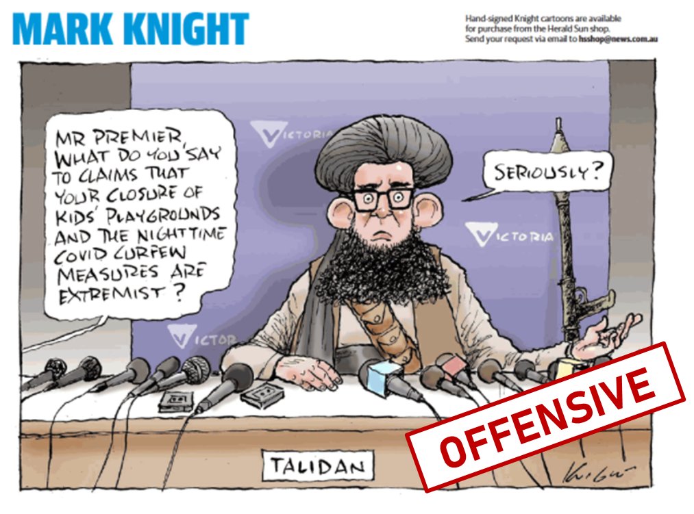 Sleeping Giants Oz On Twitter In A Day Of Shit Takes By The Herald Sun News Corp In General This Cartoon Is In Daniel Andrews Words Shitty Its Not Funny