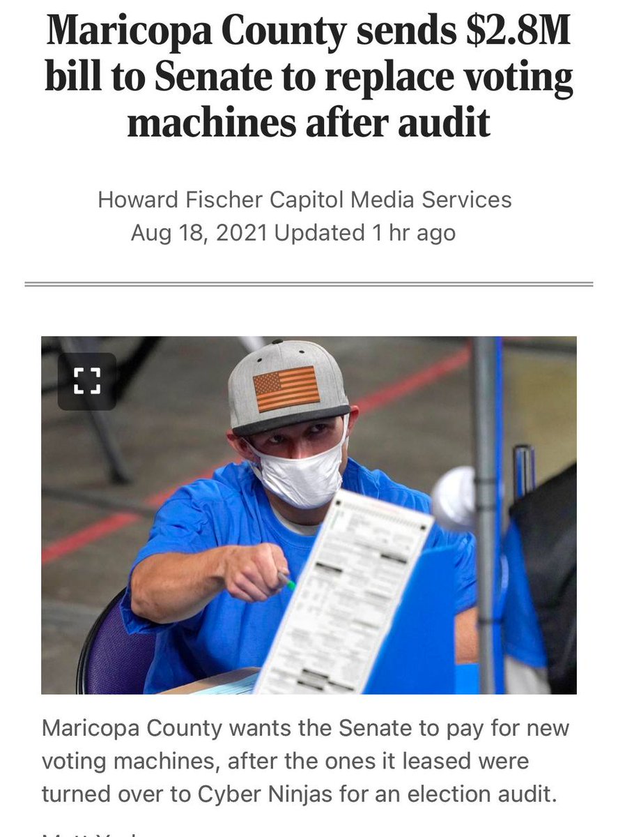 JESSYNOCAR's tweet image. 🚨💥🔥People of Maricopa County:
Do you want the AZ Senate to pay for new Dominion machines to use in your county?
Reach out to your #StateSenators &amp;amp; let them know how happy you are to have them spend millions of your tax dollars on new Dominion machines for Jack Sellers and co.