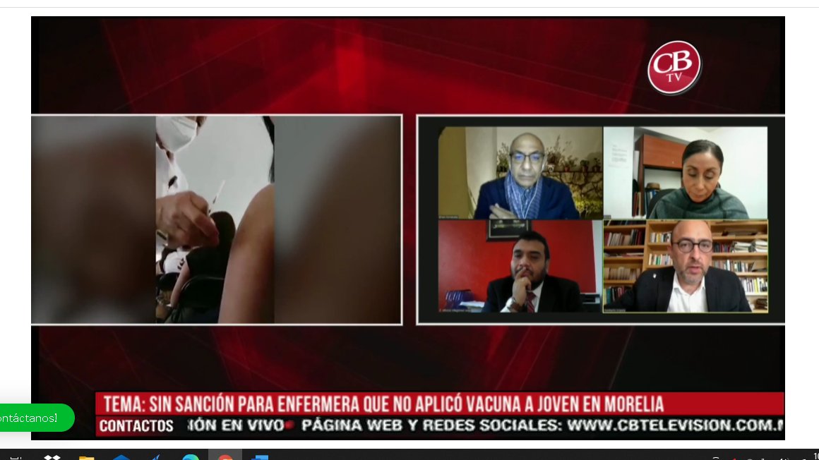 Efpalacios's tweet photo. El tema que se aborda en estos momentos en #LineaPorLinea de @cb_television, que conduce César @Velazquez_CB, con profesionales de ética probada como el Dr. Humberto Urquiza, la Lic. Elvira Contreras Adame, el Mtro. Alfonso Villagómez, @Licalfonsovile.
https://t.co/YgOSbOWyBm https://t.co/ODplJCbj9b
