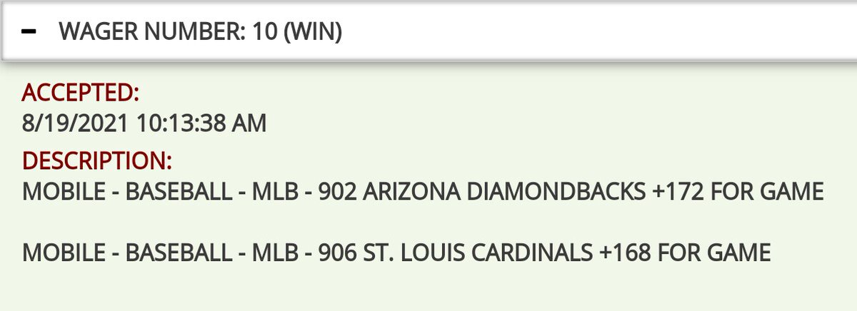 GravyBets70's tweet photo. 🚫🎓Recap #GravyTrainAlgorithm #NoCappCheez
#GravyDogsOtd🐶 #NoJuiceAllGravy #EGC✴
#MLB⚾🆓picks
⚾Royals ml +140😠 xtra innings
⚾Dbacks ml +172💰💵🏧
⚾StlCards ml +168💰💵🏧 👀 #ExclusiveGravyClub⬇ https://t.co/p5wnSm2gOv