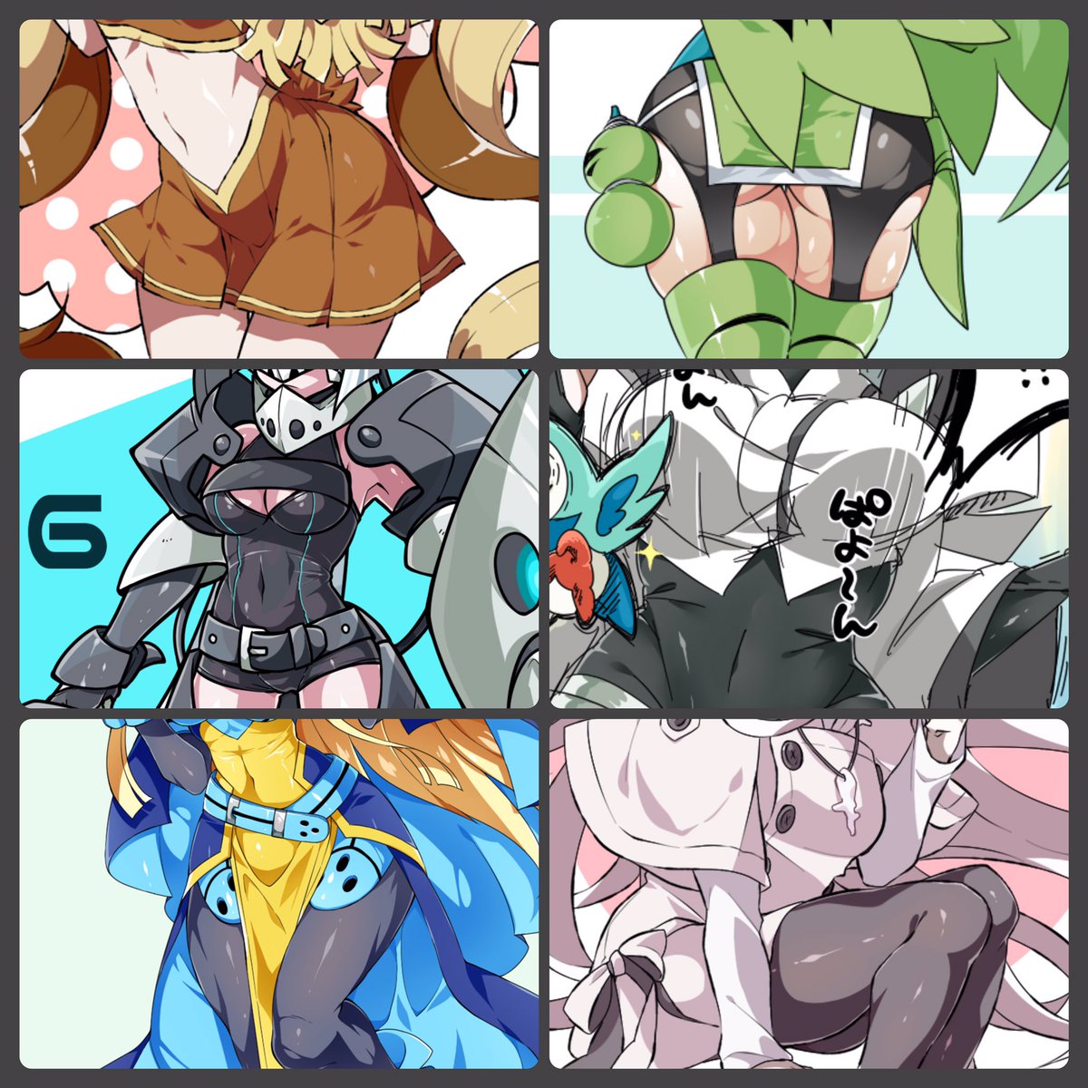 再掲ですがこういうとこですねぇ
 #上手い下手は別にして自分の絵柄のここが好きを自分で言う 