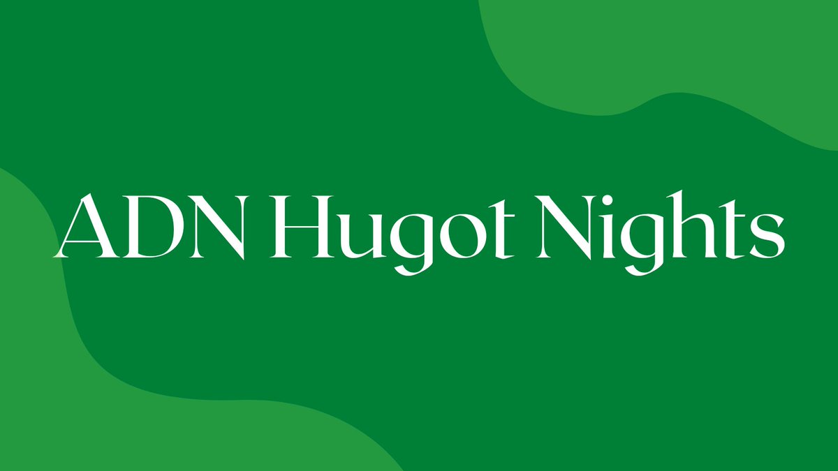 “Hugot Nights!” 
 hugot nights, consists of kantahan and spoken poetry, we're inviting you #ADNFAM to join and have fun with us! we do hope you all participate at this event. ty💚

Performers

5 for spoken poetry
5 for singing

 Reply 👋if you want to join
#ALDUBatADNKaagapay