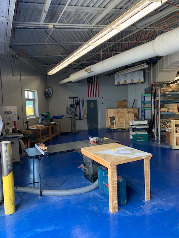 abrooksagclass's tweet photo. We are so proud of the new updates to our Ag Mechanics Laboratory! New Equipment, Upgraded Storage, and a fresh coat of paint on the floor have really brought us to a new level. A huge thank you to @BGChamber and the Truist Foundation for making this possible @WEHSRaiders https://t.co/wV5dDvf8rO