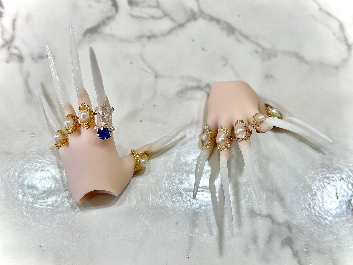 chanel_no1002's tweet photo. #MDD
#BJDNAILS
#구체관절인형네일
파랑새 손을 파라오로 만들어 놨오 ⚱️ https://t.co/kFhiCNSY6P