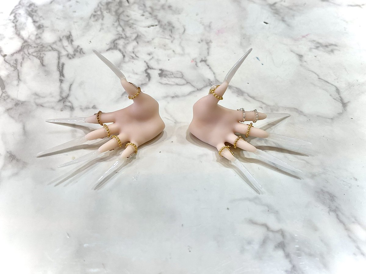 chanel_no1002's tweet photo. #MDD
#BJDNAILS
#구체관절인형네일
파랑새 손을 파라오로 만들어 놨오 ⚱️ https://t.co/kFhiCNSY6P
