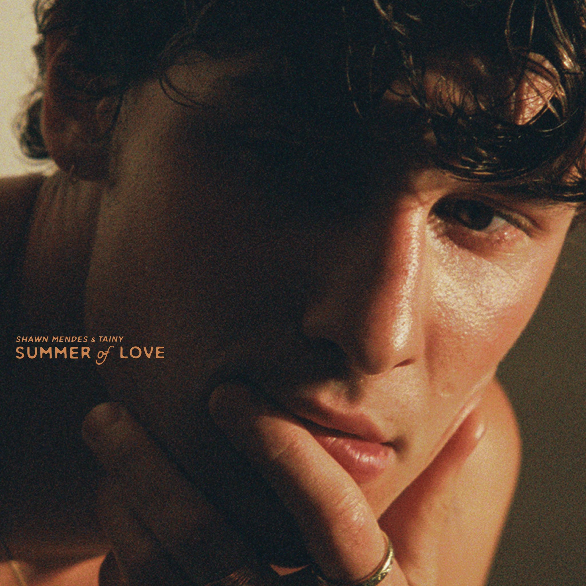 A foto mostra a capa de Summer of Love, com Shawn Mendes