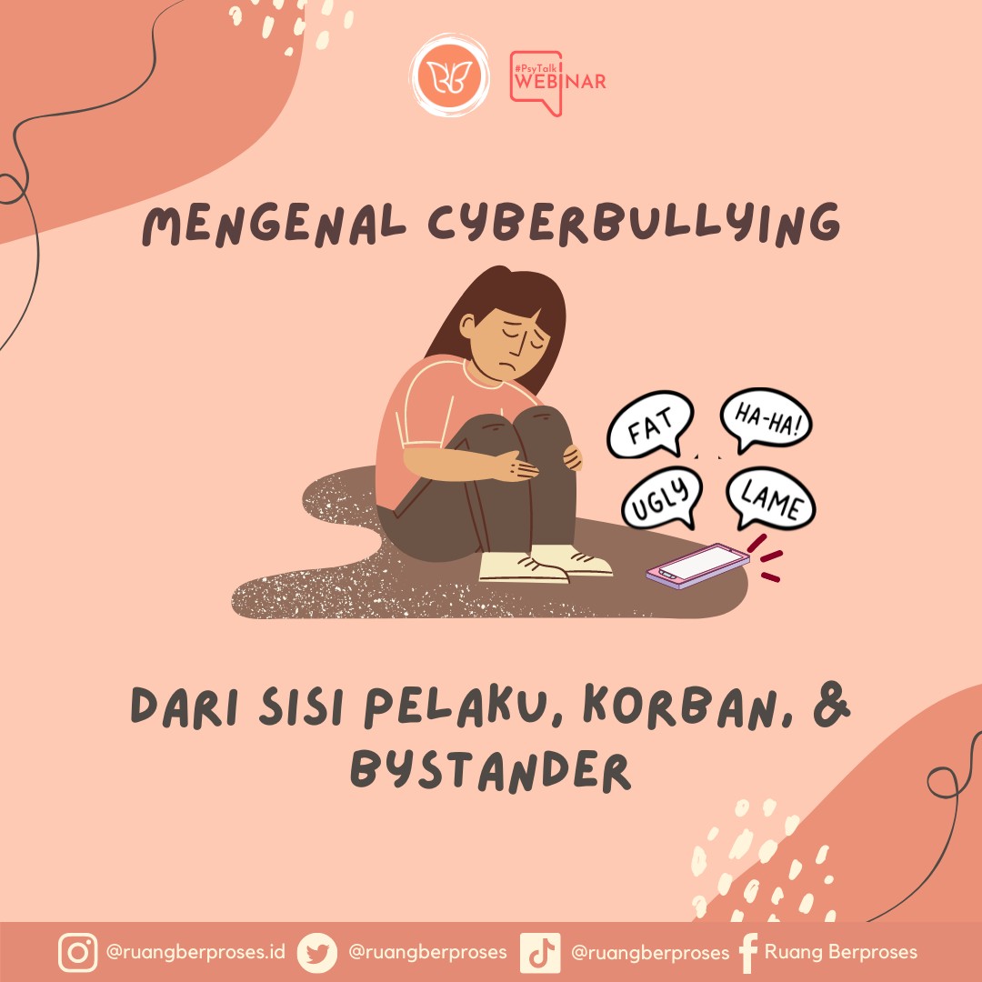 ruangberproses's tweet photo. Hai Sahabat Berporoses!
Recap #PSYTALK 46 “Mengenal Cyberbullying dari Sisi Pelaku, Korban, dan Bystander” di hari Jumat, 13 Agustus 2021 yang dibawakan oleh Kak Fellicia, M.Psi, Psikolog. Jangan lupa follow Ruang Berproses ya!
#Ruangberproses #RB #RuangBerprosesID #Mentalhealth https://t.co/v8lI3iOHAq