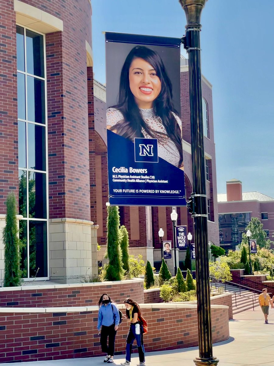 UNR_PA's tweet photo. Inaugural Class of 2020 graduate Cecilia Bowers proudly representing @unevadareno @unrmed @CHANevada @AAPAorg @PAEAonline @NCCPAcert #healthynevada #NVneedsPAs #PAsDoThat #PAsAreEssential @Nevada_PAs 
GoPack! https://t.co/zCk0FqD9yb