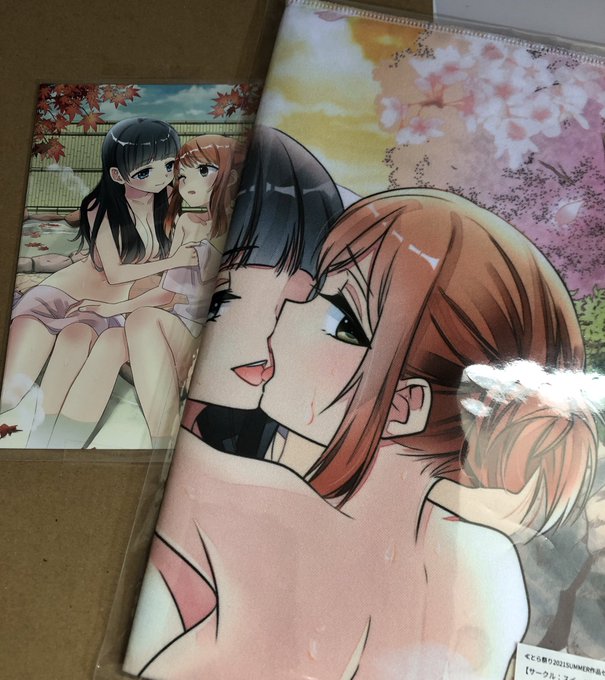 とらさんの特典タオルとカードの見本届きました! 