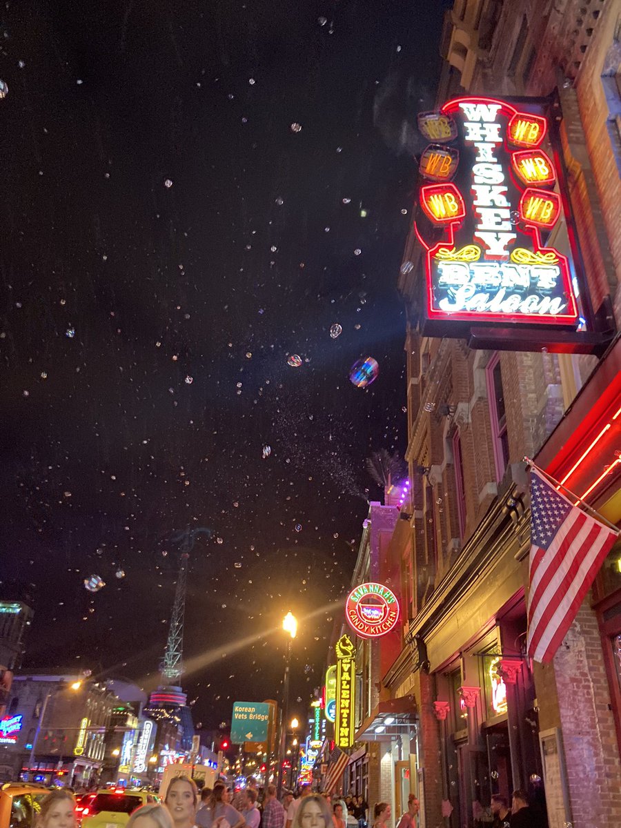 Yeah those are bubbles #nashville