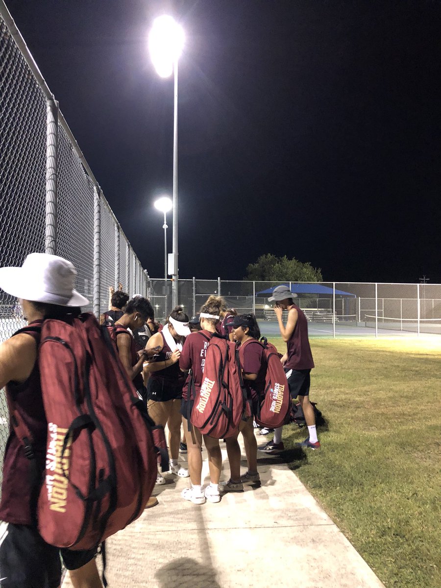 DHS tennis takes the W against La Vernia 15-4.