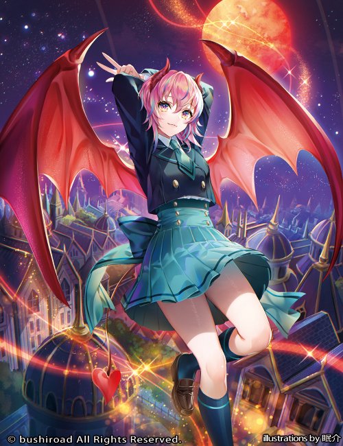 「本日発売カードファイト!!ヴァンガードoverDress「Lyrical Mel」|眠介のイラスト