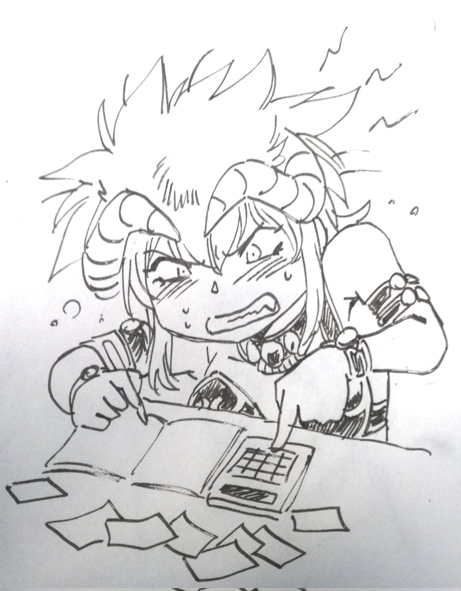 いっぱしの主婦のつもりのカームさん。家計簿付けに挑みますが、結局近所の知り合いに助力を願ったもよう。 