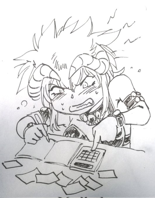 いっぱしの主婦のつもりのカームさん。家計簿付けに挑みますが、結局近所の知り合いに助力を願ったもよう。 