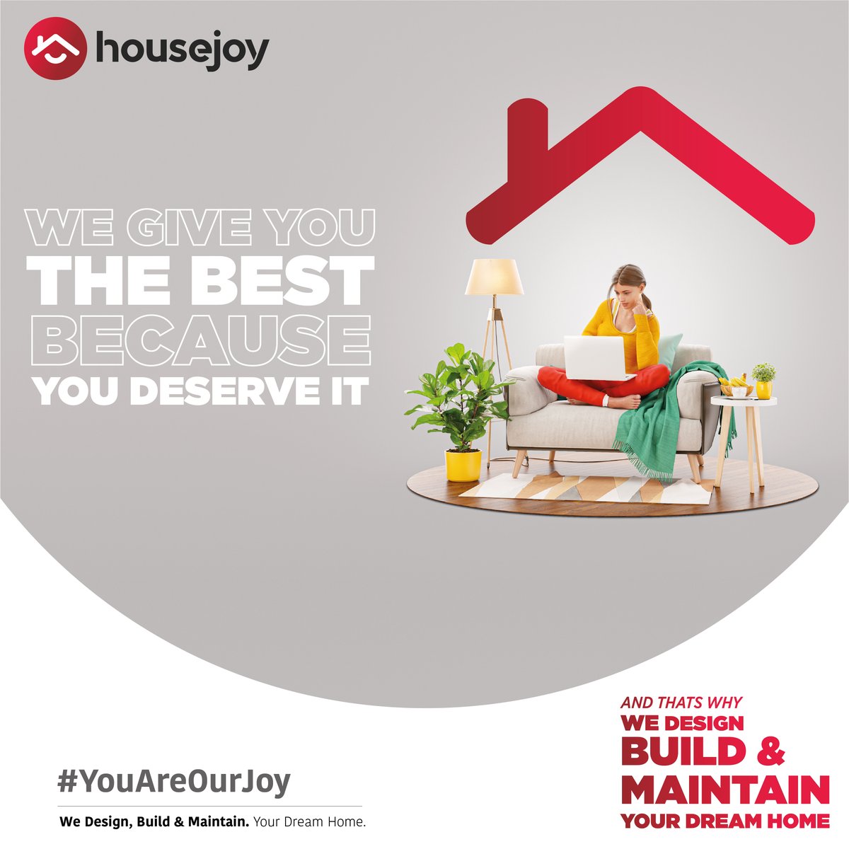 Your needs are our joy and that is why you deserve the best. 
.
.
.
#construction #design #planning #constructiontechnology #techbasedconstruction #homeconstruction #househomes   #ConstructionServices #DreamHome #HousejoyApp #HousejoyIndia