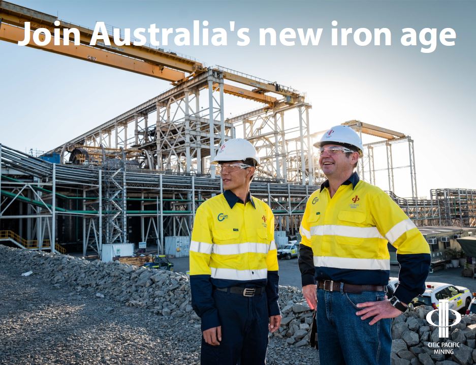 With a 3000-strong workforce, our specialised mineral processing facilities and associated infrastructure offer a diversity of exciting career opportunities.

Check out our current positions here - careers.citicpacificmining.com/caw/en/listing/