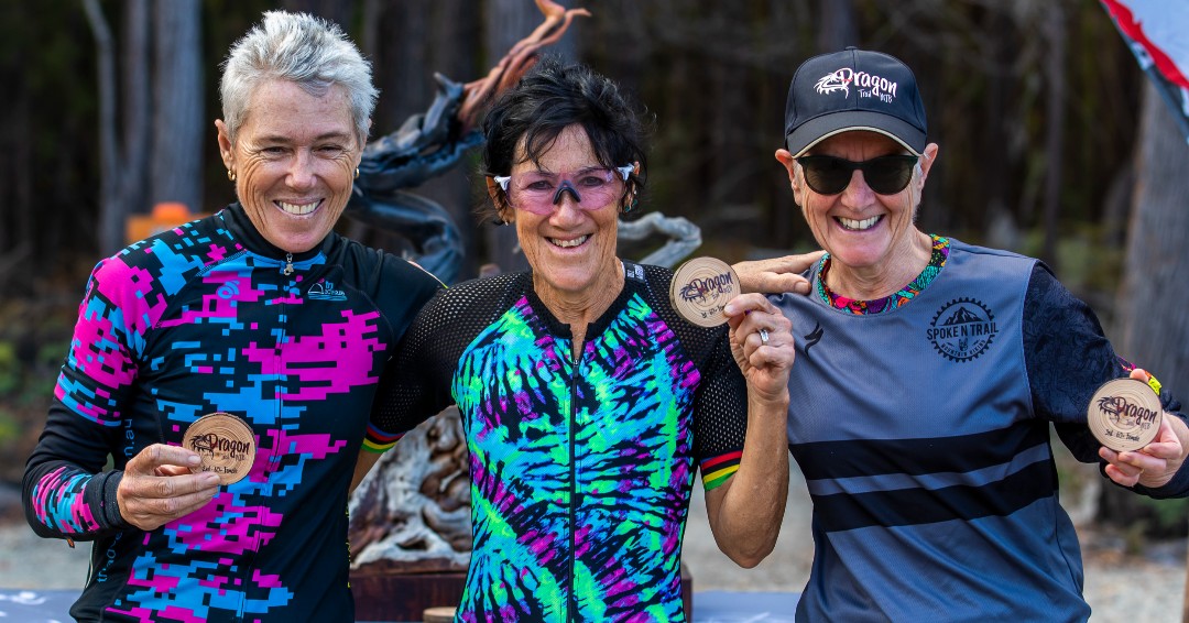 GeocentricAR's tweet photo. Winners of the 60+ women’s category at the Dragon Trail MTB …. love your work and please keep inspiring us. 

https://t.co/elEatYf4KA 
#dragontraildreaming #bluederby #sthelensmtb 

📷  Margarete Oti and Murilo Mattos https://t.co/zJLYhvdLj6