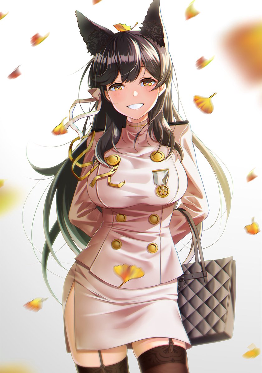 愛宕(アズールレーン) ,饅頭(アズールレーン) 「#みんなも貼れ突然の推しを 」|鍵山/Clave イラストレーターのイラスト